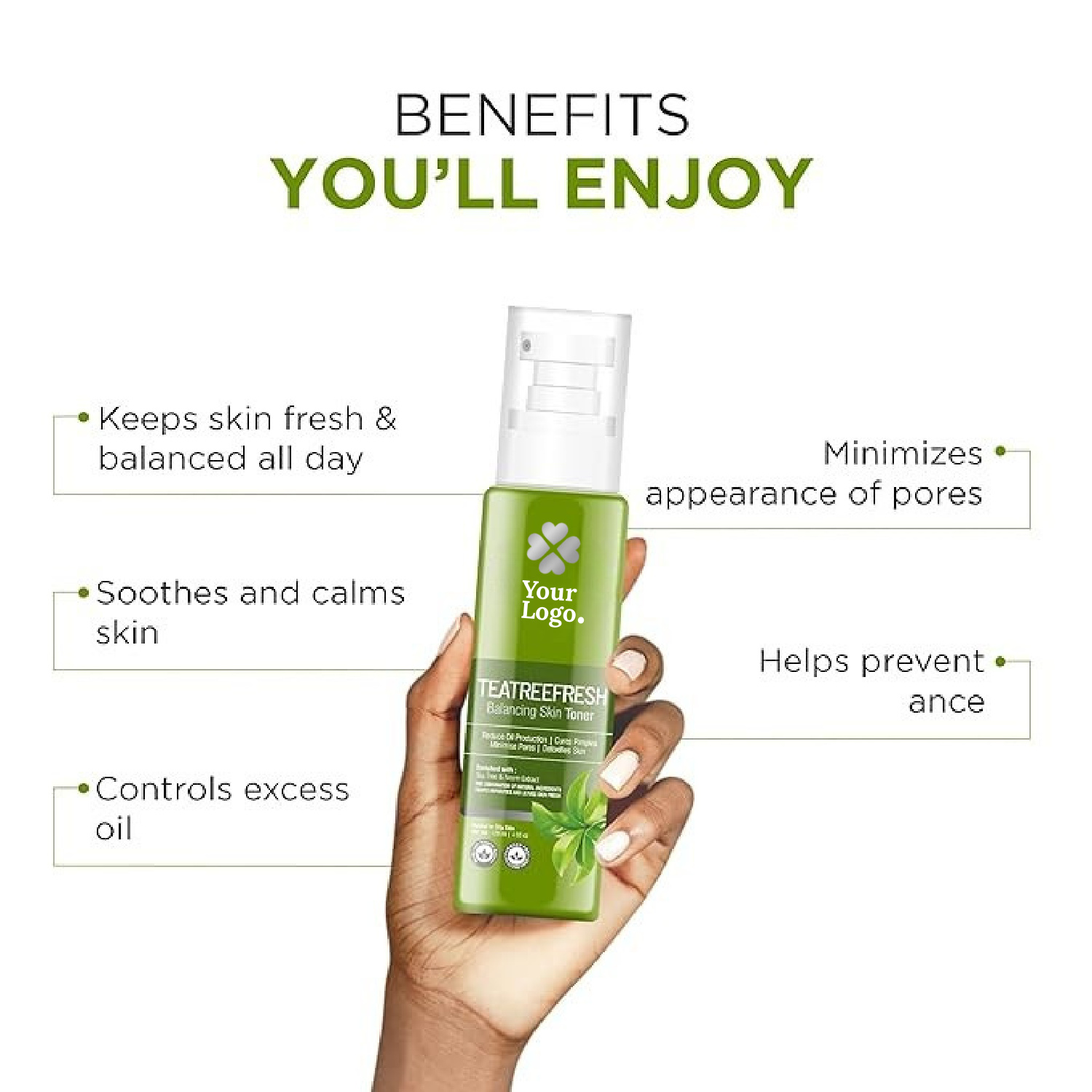 Skin Toner Enriched with Tea Tree & Neem Extract