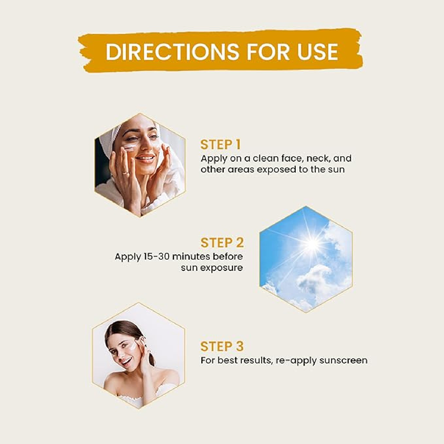 SPF 45 PA+++ Enriched with Chamomile & Calendula Extract