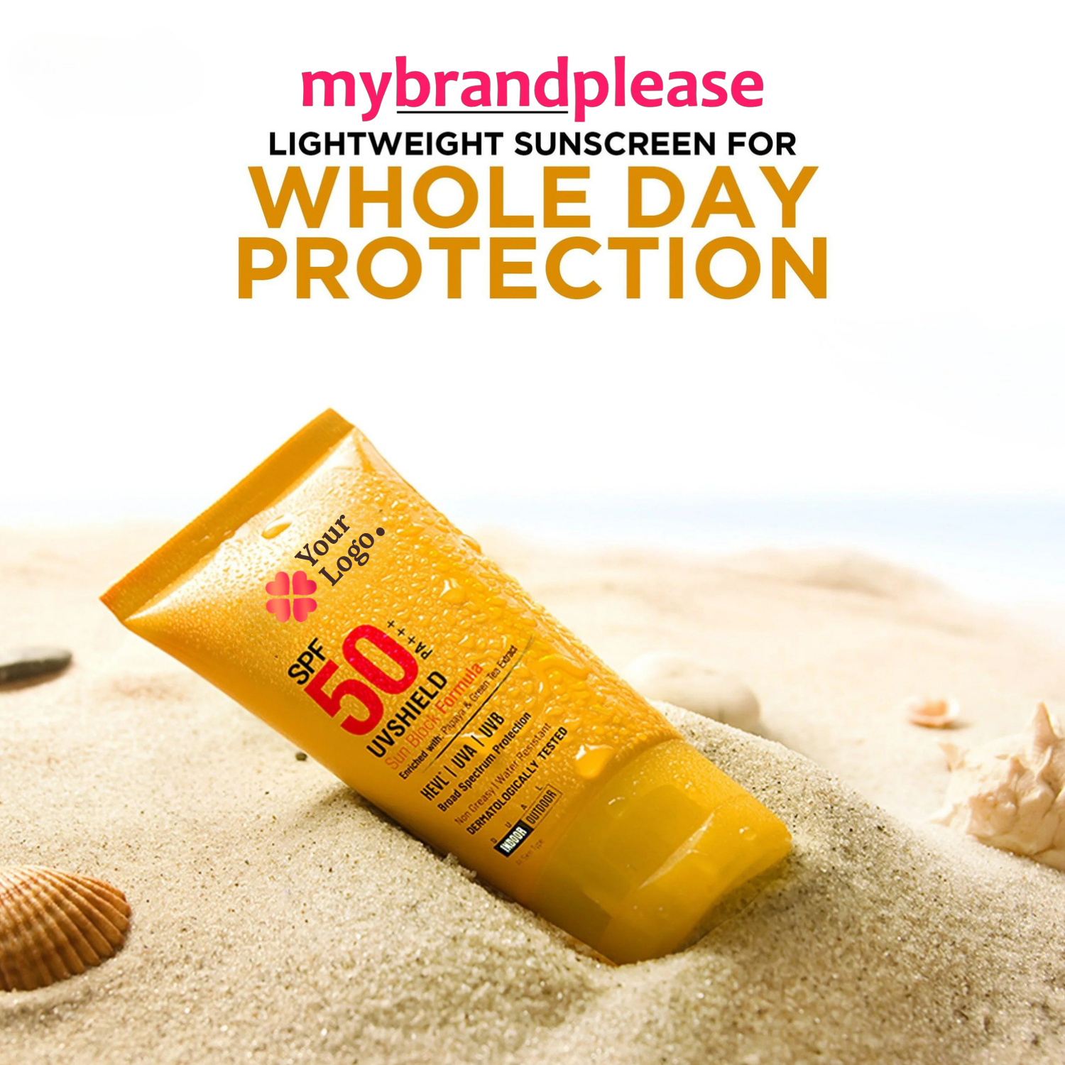 SPF 50 PA+++ Enriched with Papaya & Green Tea Extract