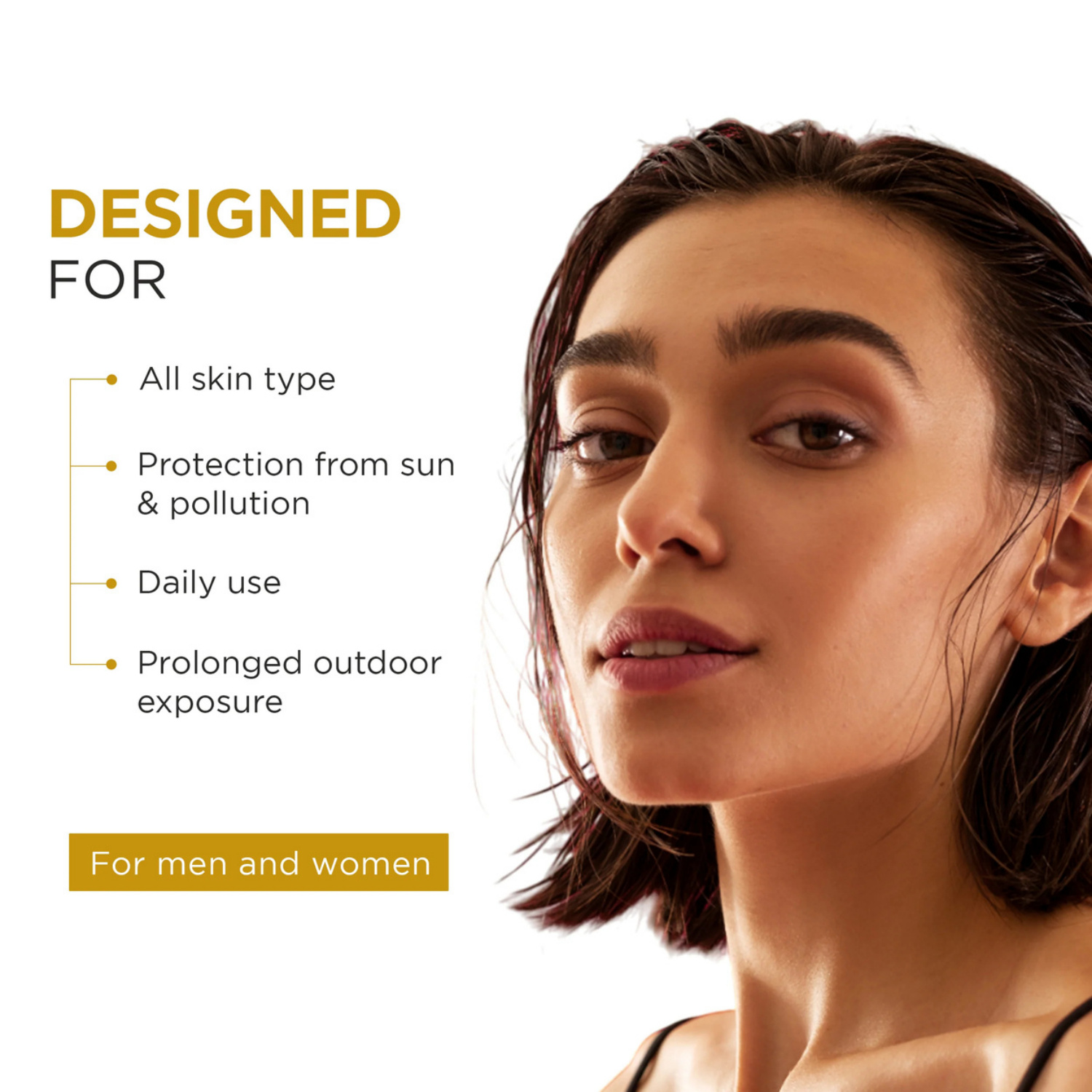 SPF 50PA+++ Papaya Extract Sunscreen Gel