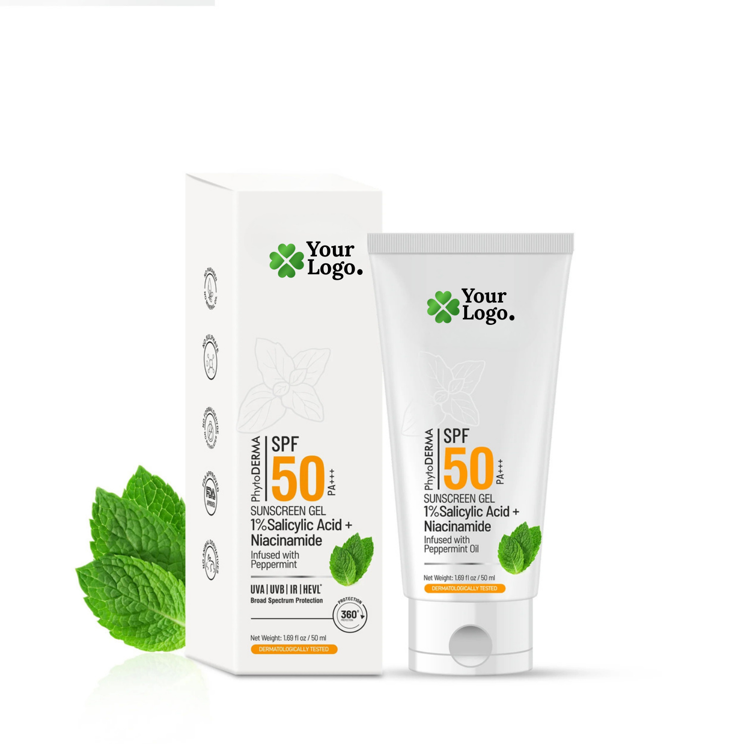 SPF 50PA+++ Salicylic Acid Sunscreen Gel