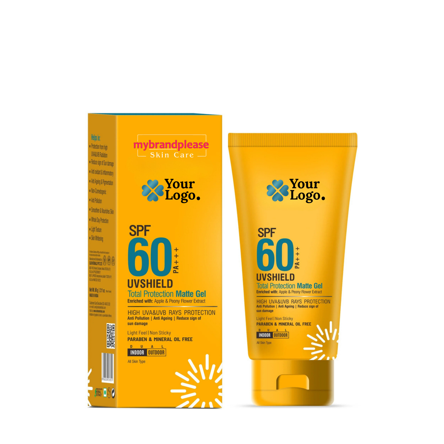 SPF 60 PA+++ Enriched with Apple & Peony Flower Extract