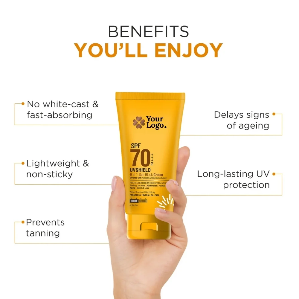 SPF-70 PA+++Uv Shield