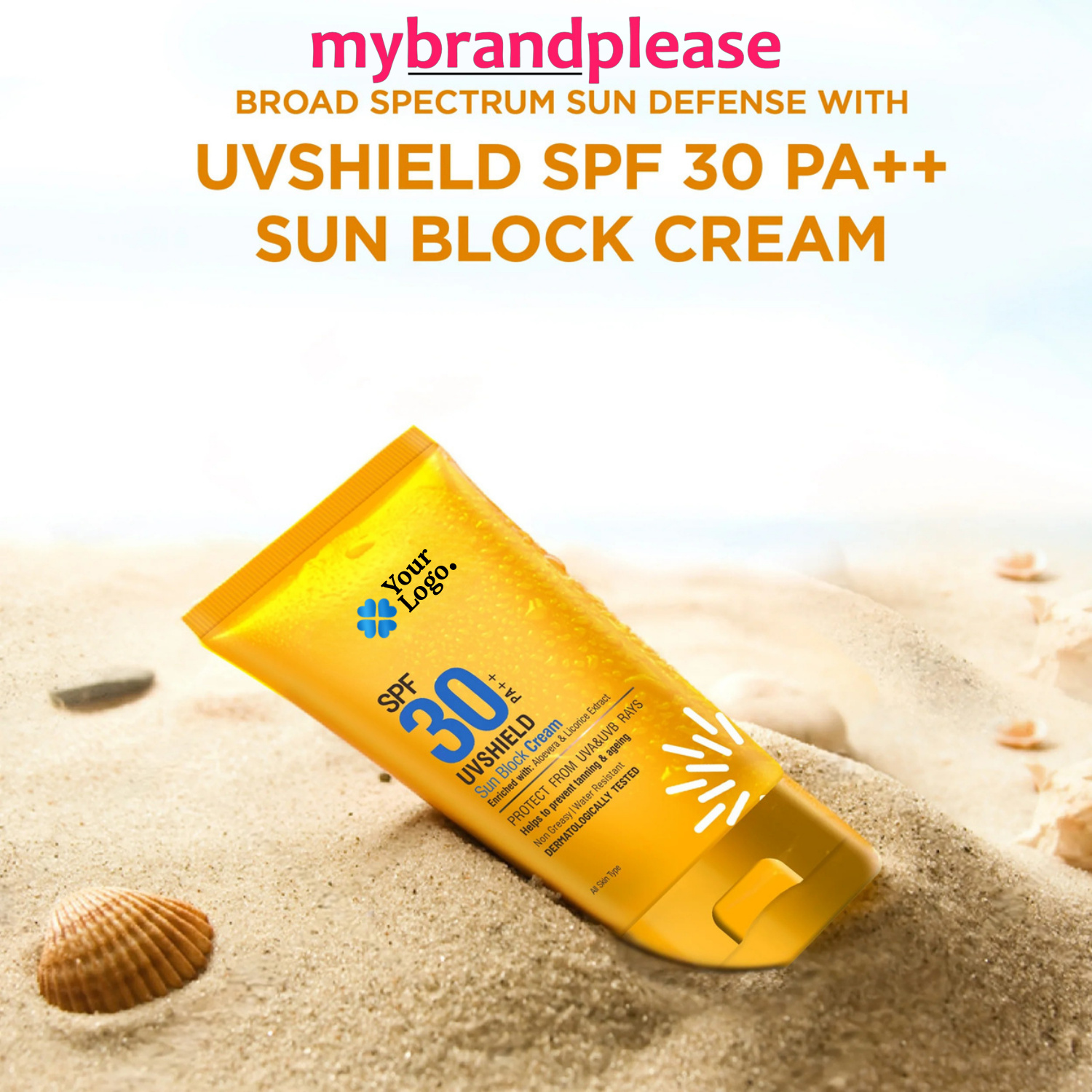 SPF30 PA+++ Enriched with Aloe Vera & Licorice Extract