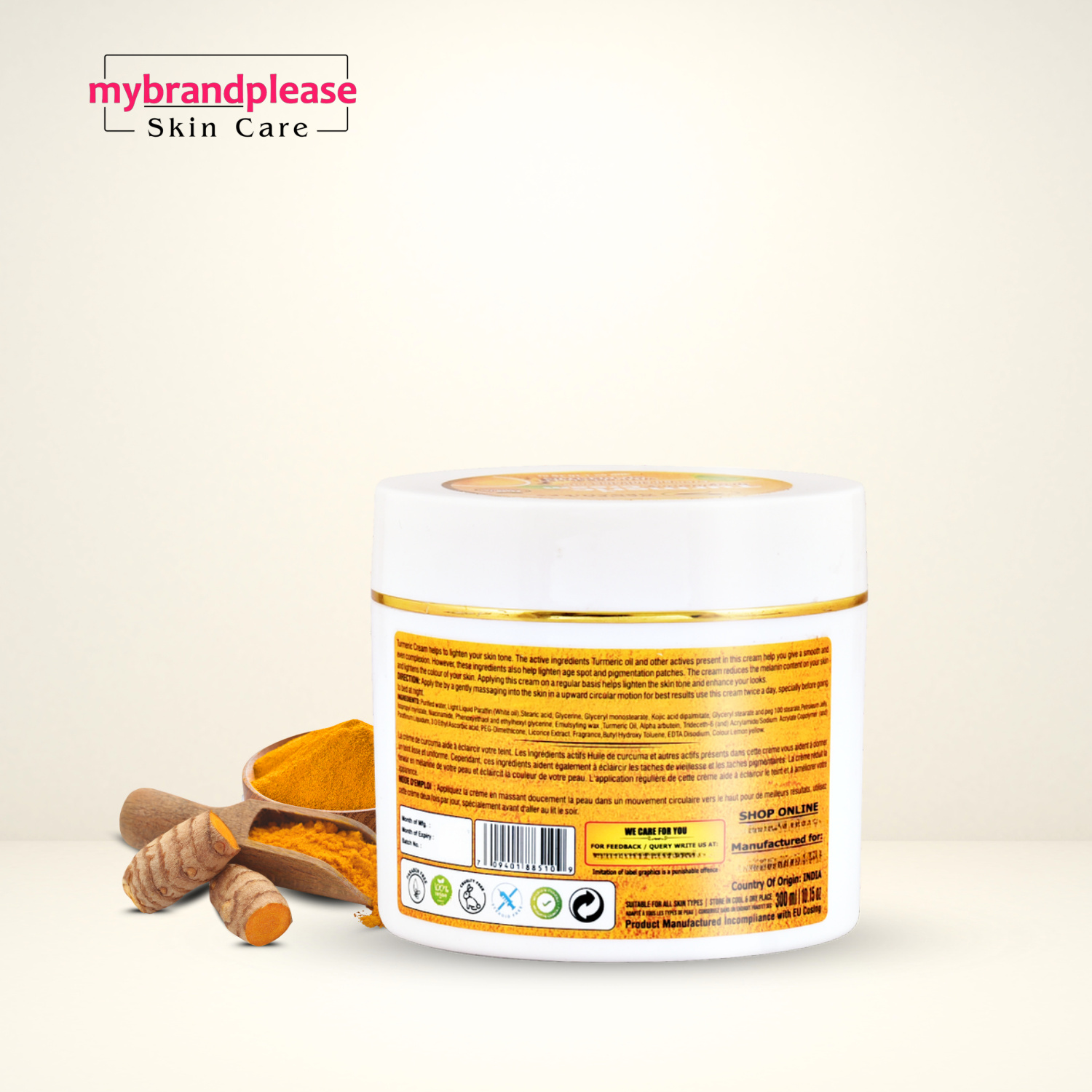 Turmeric Brightening Cream