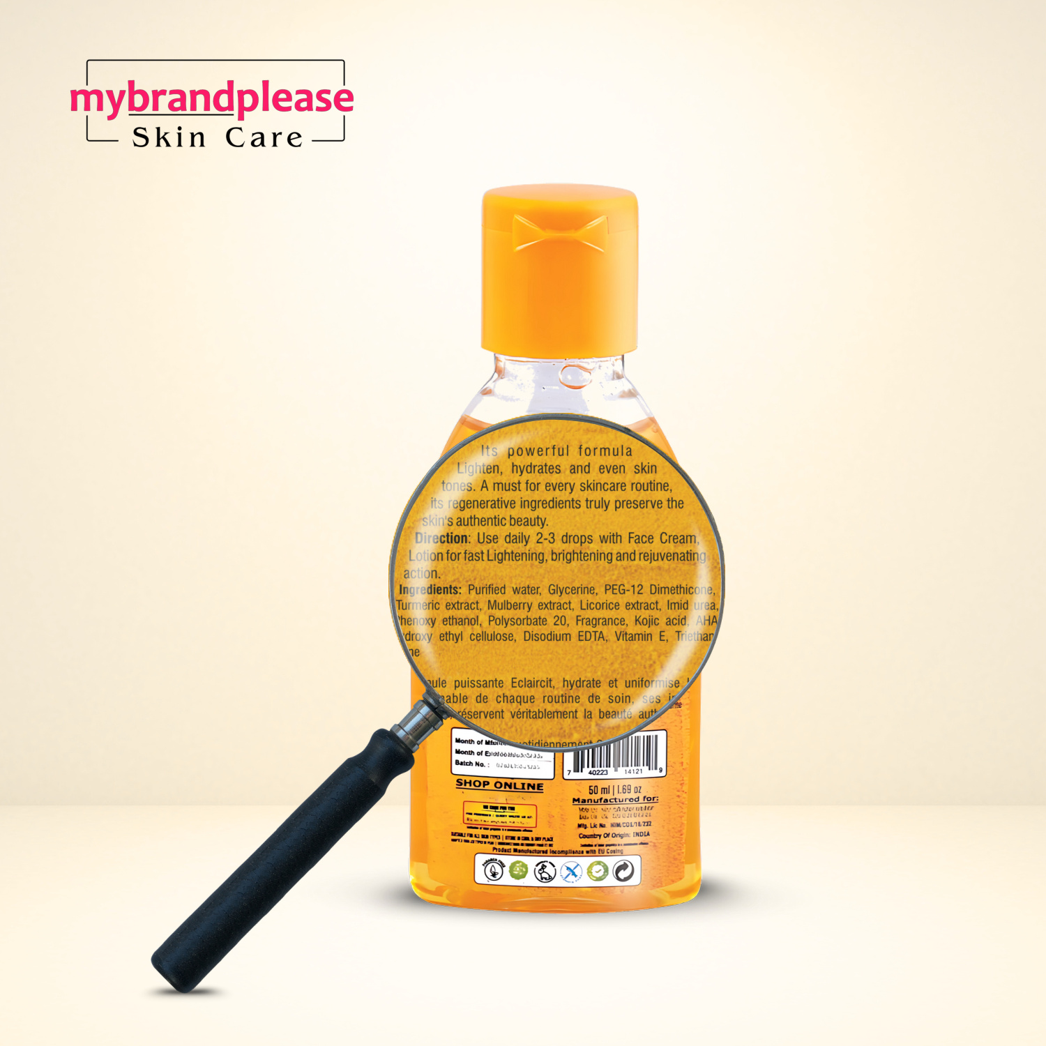 Turmeric Serum Private Label