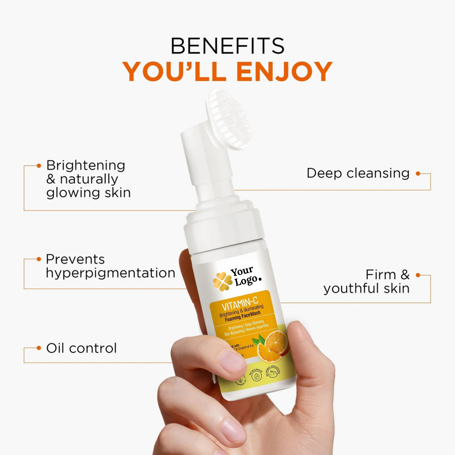 VITAMIN C BRIGHTENING & ILLUMINATING FACE WASH