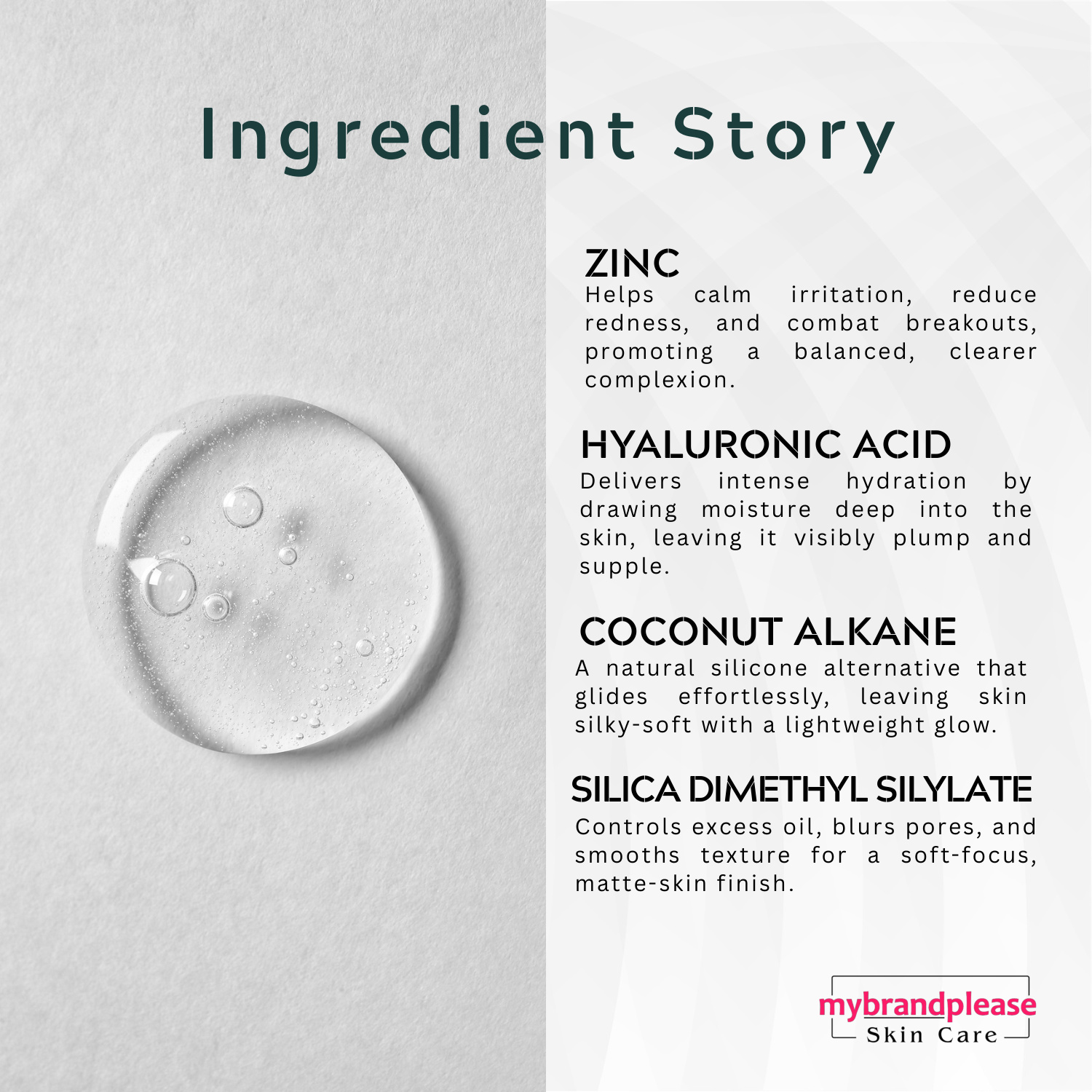 Zinc + Hyaluronic serum