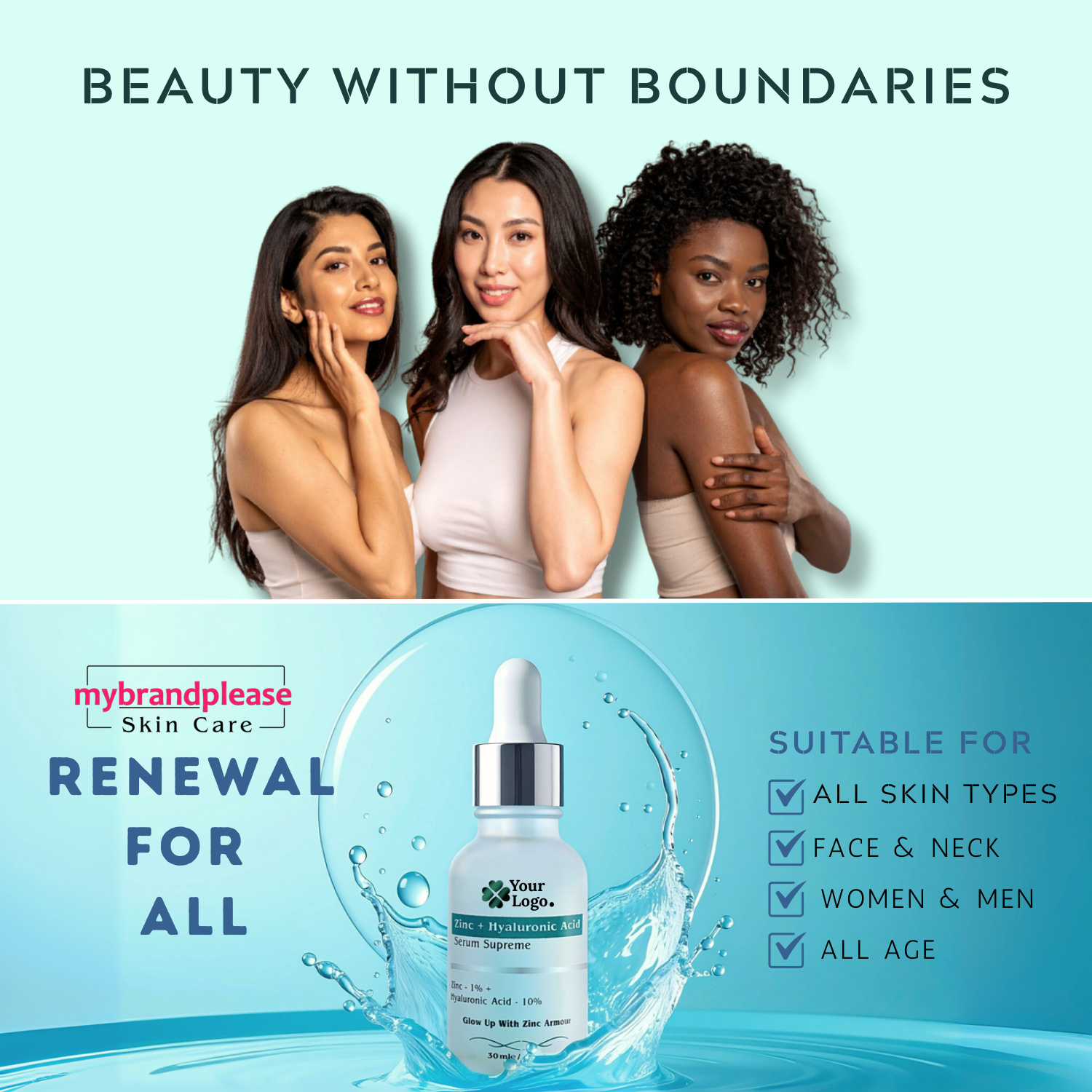 Zinc + Hyaluronic serum