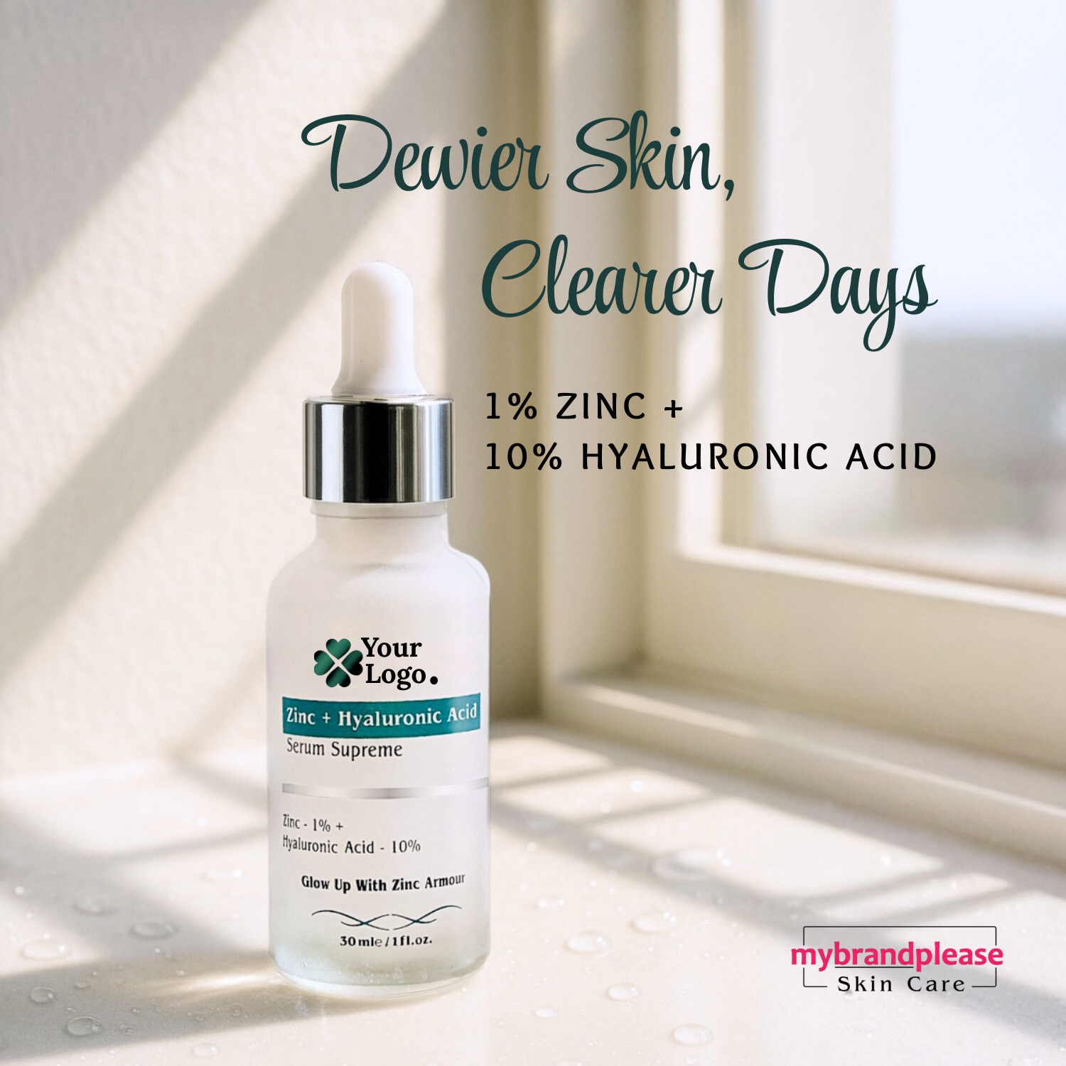 Zinc + Hyaluronic serum
