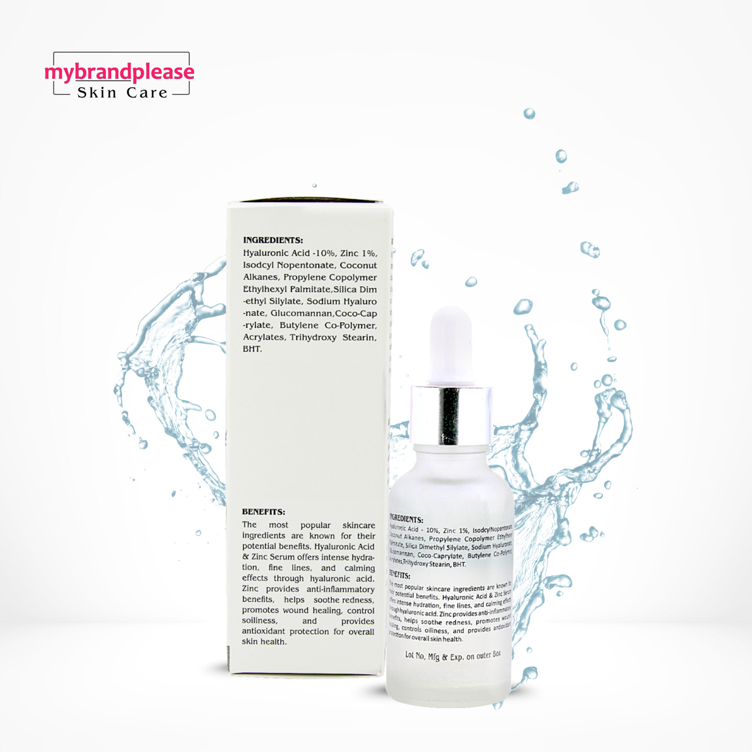 Zinc + Hyaluronic serum